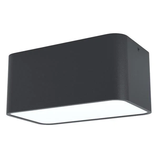 Eglo 99284 Deckenleuchte Grimasola 2x28W | E27 – schwarz