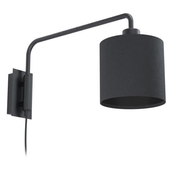 Eglo 99348 LED-Wandleuchte Staiti 1 1x40W | E27 – schwarz