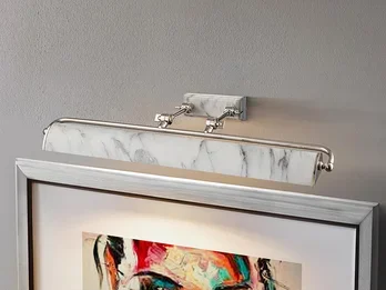 Elstead Lighting Große Bilderleuchte WINCHFIELD verstellbar, Marmoroptik, Breite 70cm