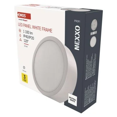 EMOS ZM5135 LED Deckenleuchte NEXXO | 12,5W integrierte LED-Quelle