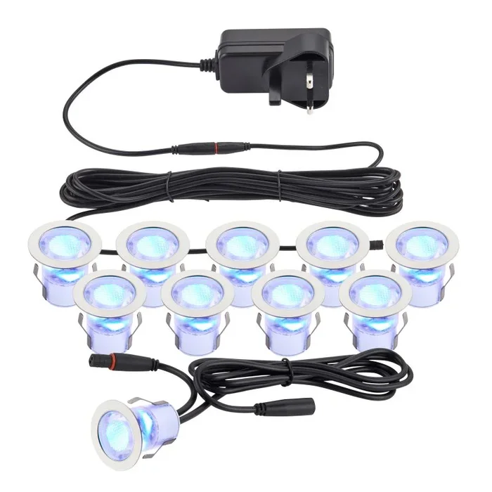 Endon KIOS 2 94422 Einfahrtbeleuchtung 10×0.45W IP44