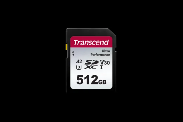 Flash SecureDigitalCard (SD) 512GB – Transcend 340S