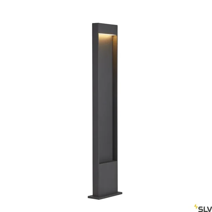 Flatt Pole 100, buitenled vloerlamp, 3000K, IP65, anthraciet