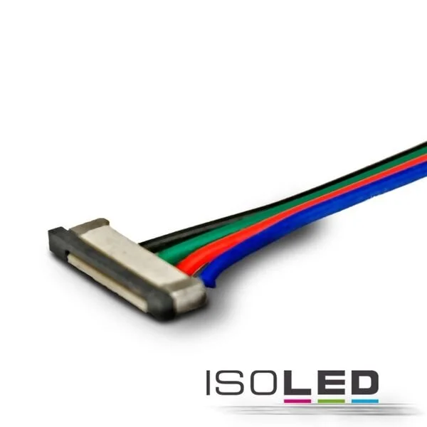 Flexband Einspeiser 4-polig RGB für Breite 10mm