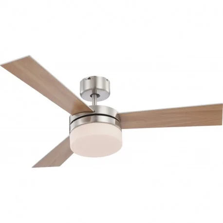 Globo 0333 Deckenventilator mit Beleuchtung Alana 2x40W | E14 – Fernbedienung, braun