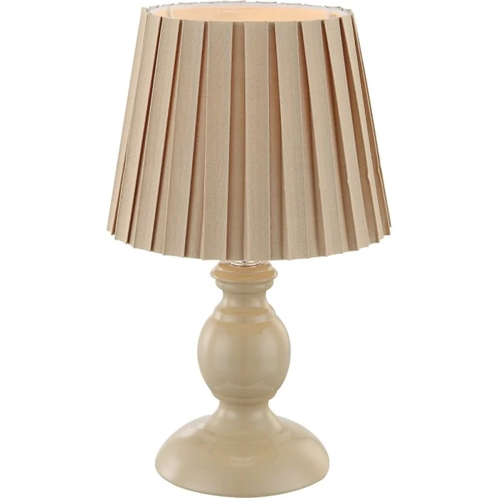 Globo 21690 Tischlampe Metallic 1x40W | E14 – Sand