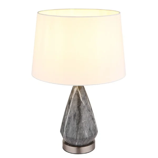 Globo 24147W Tischlampe KISA E27