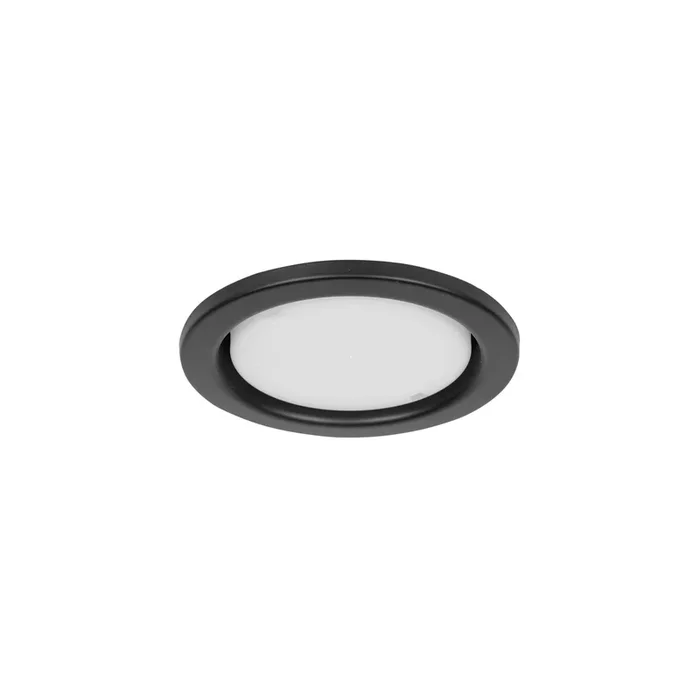 GX53 Einbauleuchte rund 10,4 cm Megatron ohne Leuchtmittel schwarz