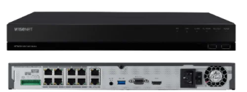 Hanwha Techwin IP-Cam Zbh. Recorder WAVE WRN-810S 0TB