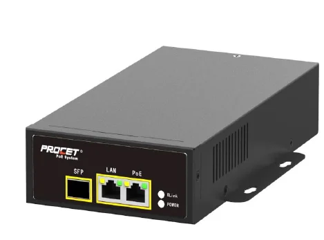 Hanwha Techwin Zubehör SPO-8315 PoE injector 83W