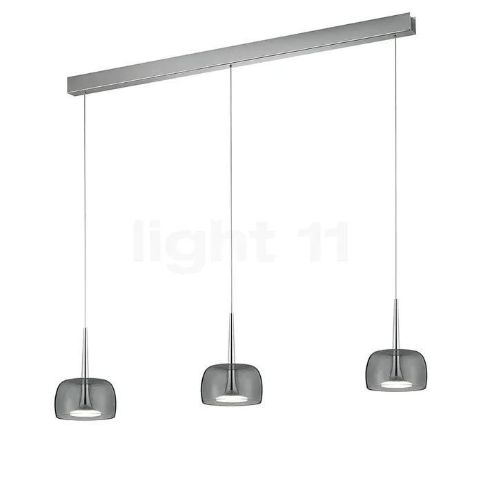 Helestra Flute Pendelleuchte LED 3-flammig