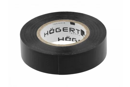 HÖGERT Isolierband 0.13 mm x 19 mm x 20 m schwarz