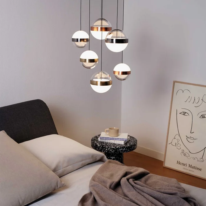 Ideal lux 321172 LED Pendelleuchte GALAXY | 58W integrierte LED-Quelle | 5750lm | 3000K