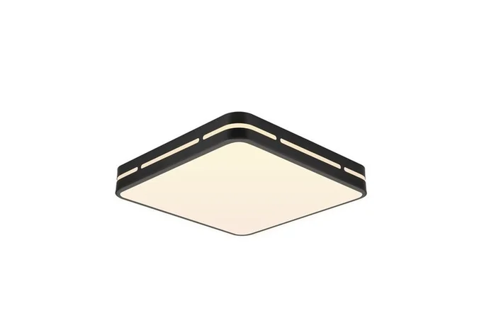 Immax 07154-B30 LED Deckenleuchte Perfecto 1x24W | 1500lm | 2700-6500K – intelligent, Fernbedienung, dimmbar, schwarz