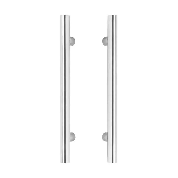 Intersteel – Dübelgriffe T-Form Gripon 80X8cm pro Paar Edelstahl