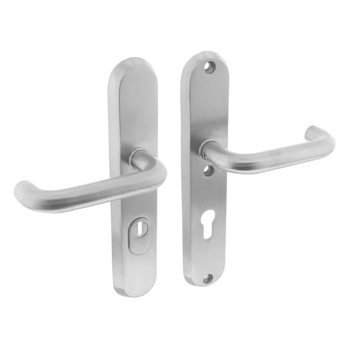 Intersteel – Hintertür-Hardware Aurano Kernzugschutz oval PC 72mm Edelstahl