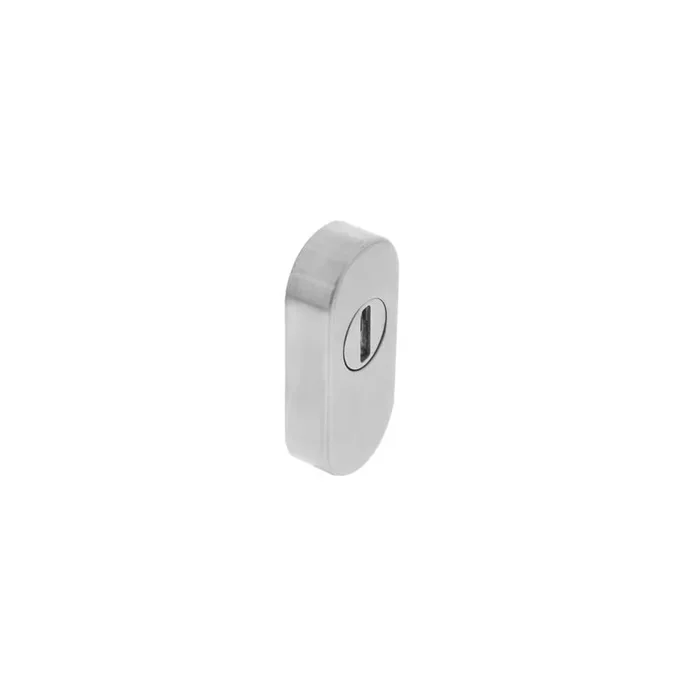 Intersteel – Sicherheitsrosette Salus Rutsche oval Edelstahl