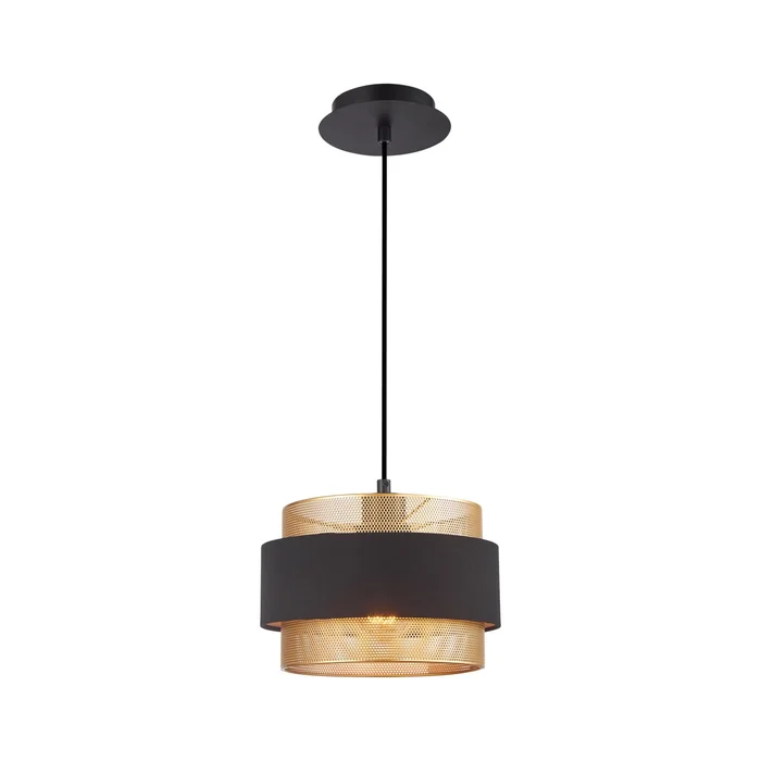 Italux PND-27467-1-BK-GD Pendelleuchte Bans E27