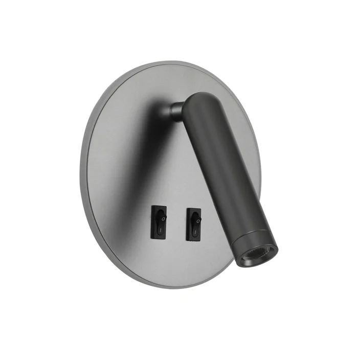 Italux WL-53742-1-GR LED Spot-Wandleuchte Furla | 8W LED | 516lm | 3000K