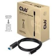 Kabel USB 3.1 Typ C (St) => Typ B (St) 1,0m 10Gbps 4K60Hz Power Delivery *Club 3D*