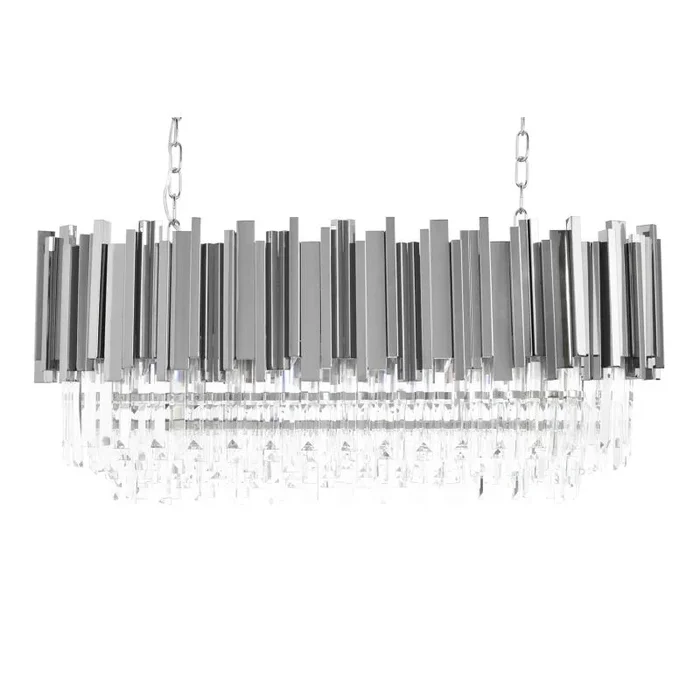 King Home IMPERIAL LONG SILVER DW-D5689S.SILVER Pendelleuchte 18x40W/E14 IP20