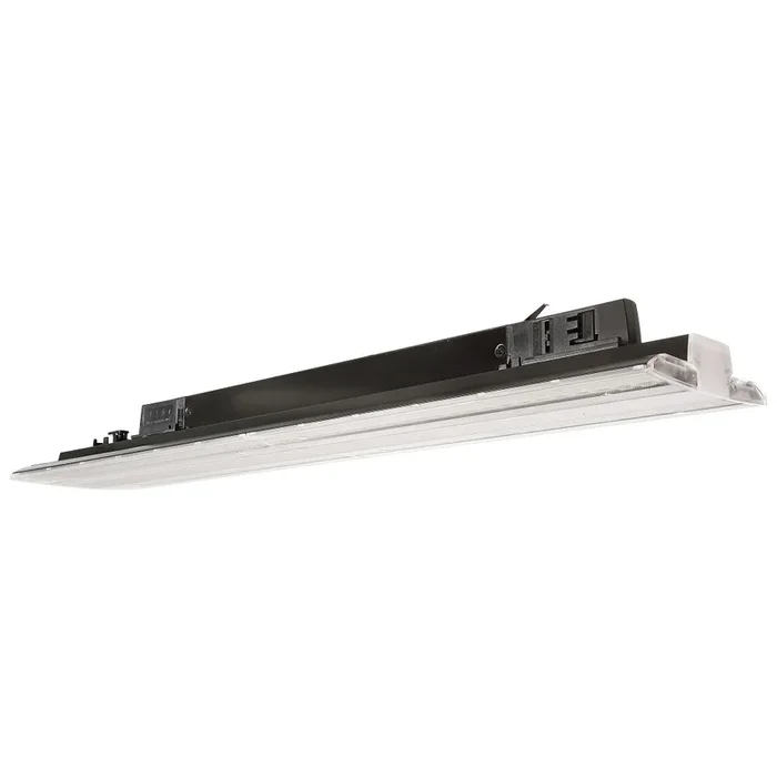 LED 3-Phasen-Leuchte LINEAR PRO FOLD, IP20, 60cm, CRi >90, Multi-Power, schaltbar, 20W 3000K 2900lm 30�, schwarz