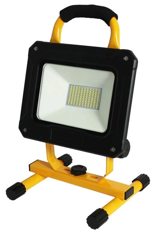 LED AKKU Baustrahler 30W gelb/cw Bosch kompatibel
