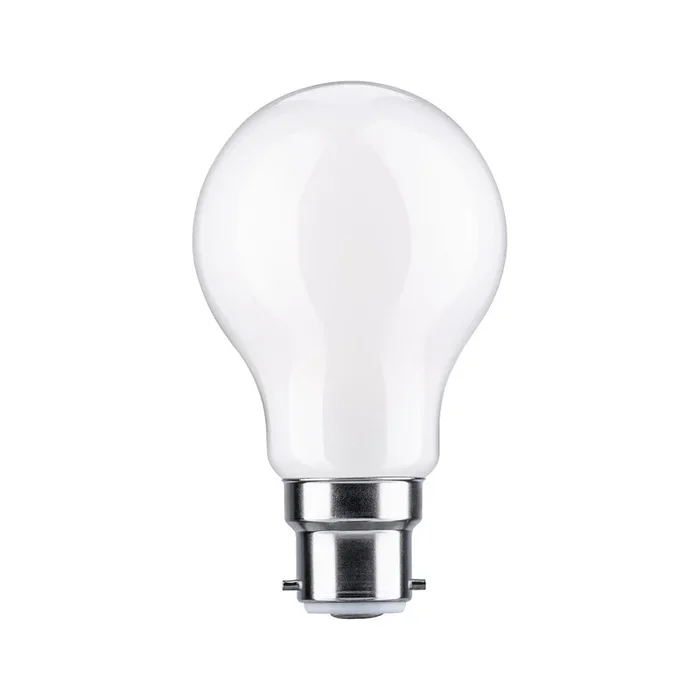 LED Allgebrauchslampe Birnenform, 230V, Bajonett-Sockel B22d, 9W 2700K 1055lm, dimmbar, Glas, matt
