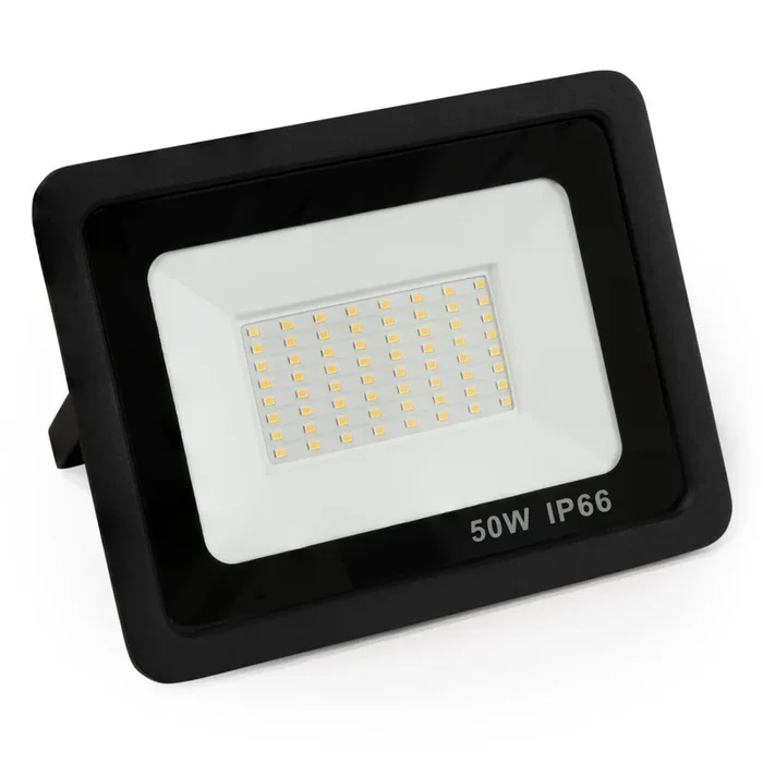 LED-Außenstrahler McShine “Slim“ 50W, 4250 Lumen, IP66, 3000K, warmweiß
