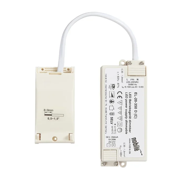 LED Betriebsger�t EL-20-350 D, IP20, dimmbar