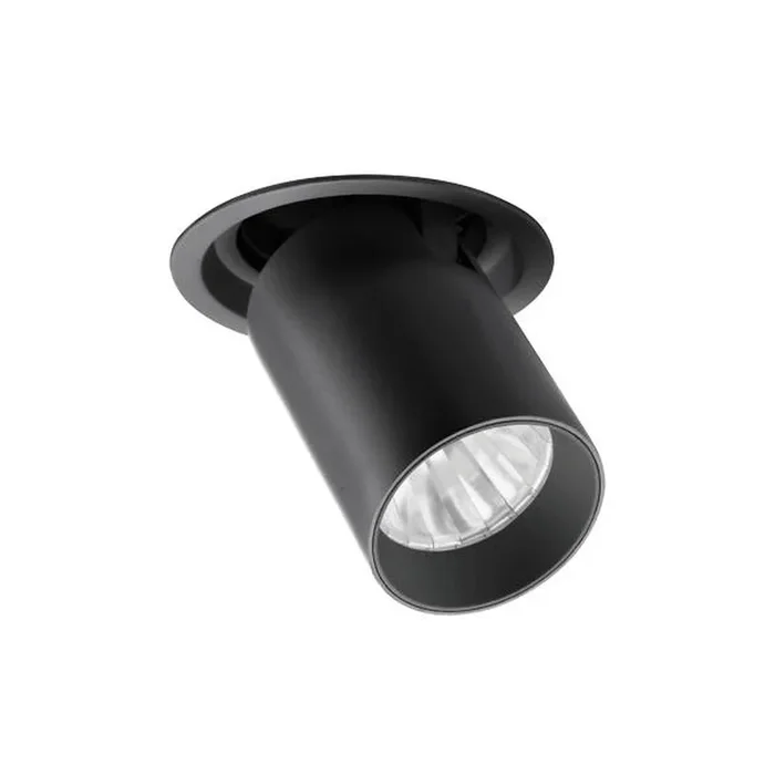 LED Einbaustrahler TRAXX MIDI 230V AC, 50 Hz, rund, CRI > 90, 19,5 W, 30�, 3000K, 2399lm, schwarz