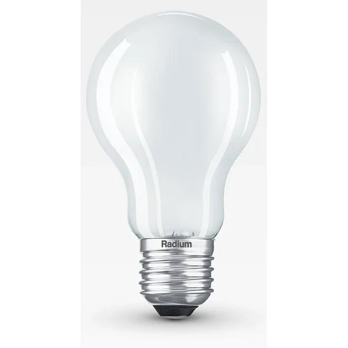 LED Filament Birnenform ESSENCE KLASSIK A60 830/F, E27, 7W 3000K 806lm 330�, schaltbar, matt