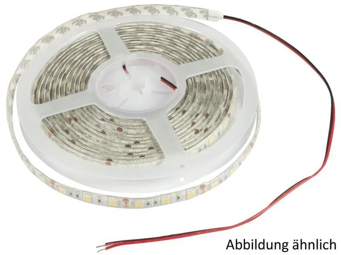 LED Flex Strip 24V/DC, 14,4W/m – 72W, warmweiß 3000K, IP67