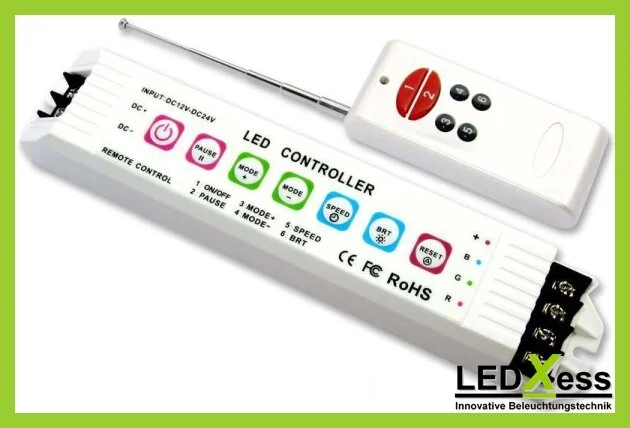 LED Flex Strip RGB Controller DC12/24V –