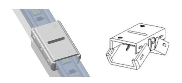 LED FLEX Strip zub. Easy Connect Strip to strip Joint 10/12mm IP67