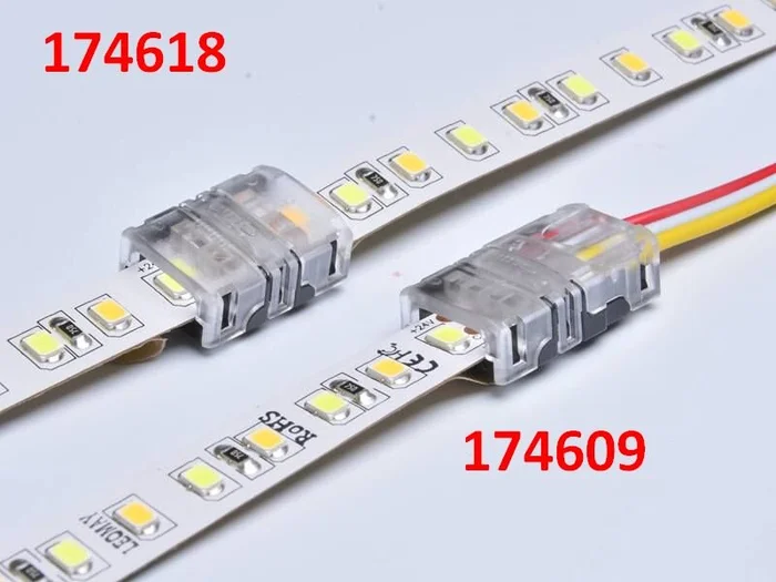 LED FLEX Strip zub. Easy Connect Strip to strip Joint 10mm CCT