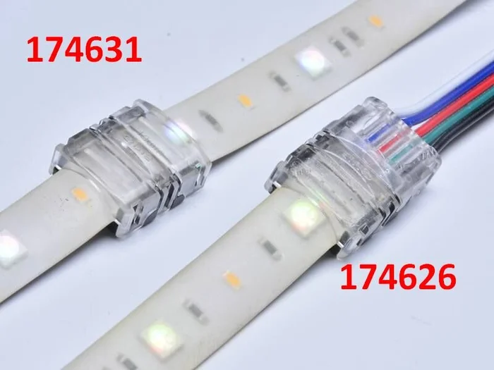 LED FLEX Strip zub. Easy Connect Strip to strip Joint 12mm RGB-W IP65/54