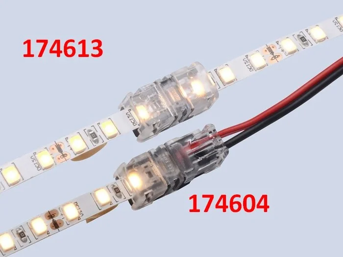 LED FLEX Strip zub. Easy Connect Strip to strip Joint 5mm
