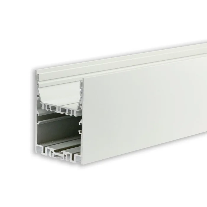 LED Leuchtenprofil LAMP40 Up+Down Aluminium weiß pulverbeschichtet
