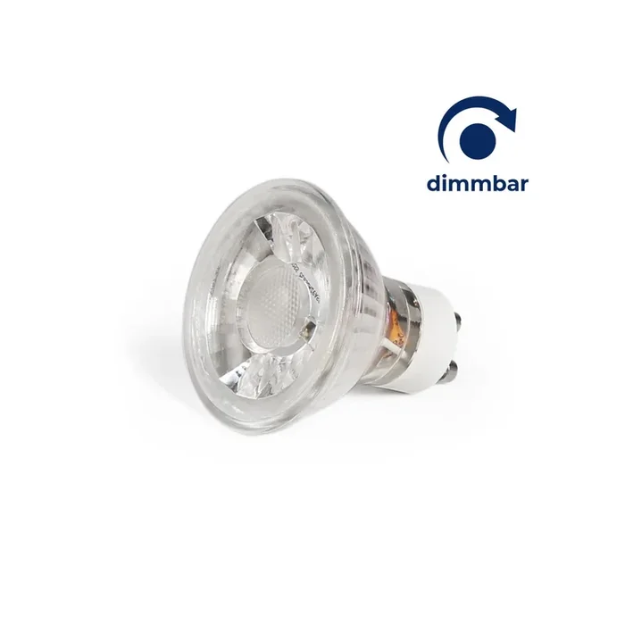LED Leuchtmittel MCOB GU10 5W 350 lm neutralweiß dimmbar Lampe
