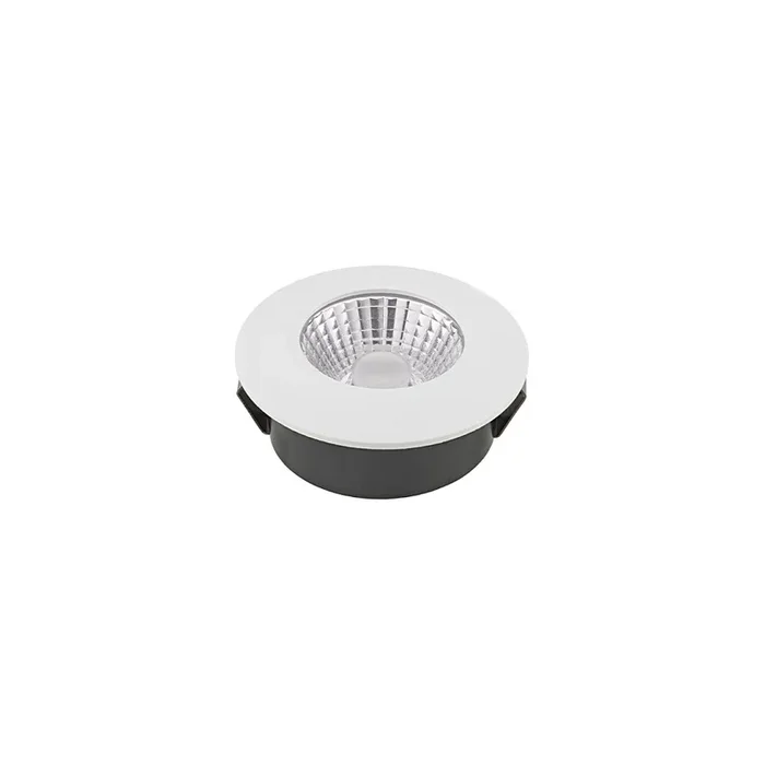 LED M�bel-Einbau-Downlight DILED 60, IP30, � 6.7cm, 5W 2700-2100K 300lm 36�, CRi 95, Dim-2-Warm, starr, wei�