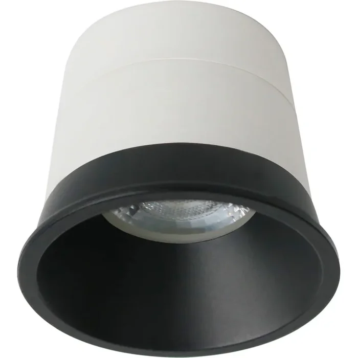 LED Modul Set KOIN FLEX, � 5cm / 4.2cm, 4.9W 3000K 500lm 38�, CRI >90, schaltbar, inkl. 15cm Kabel + Ring, mattschwarz