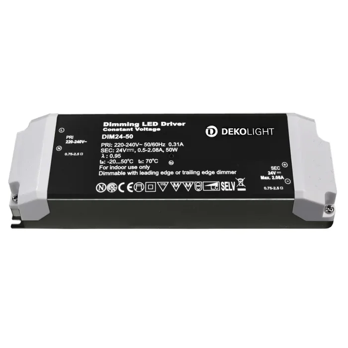 LED Netzger�t BASIC, DIM, CV, 24V 12-50W, IP20, dimmbar