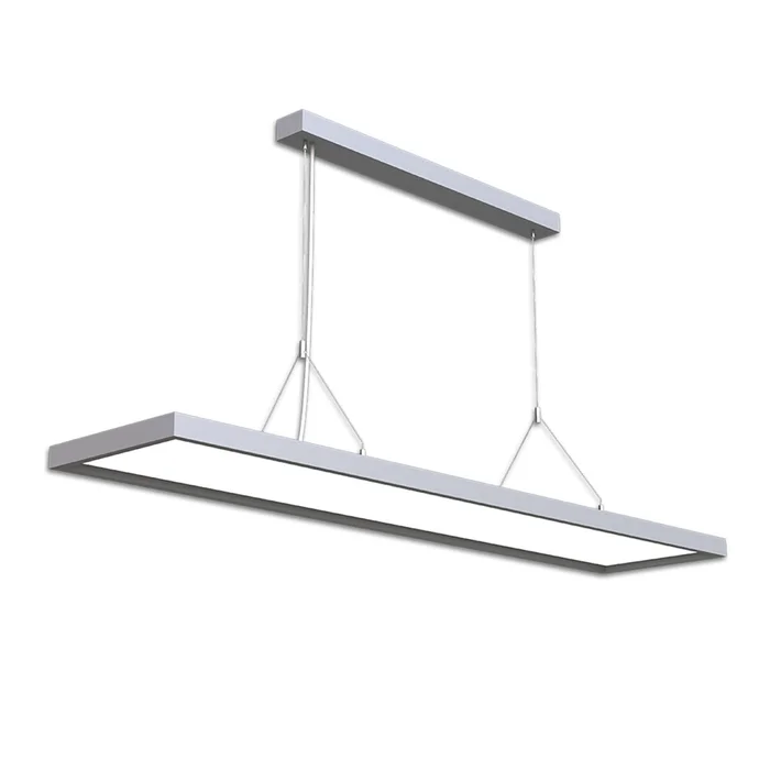 LED Office Pro Pendelleuchte Up+Down, 20+40W, silber, UGR<19, 4000K, 1-10V dimmbar
