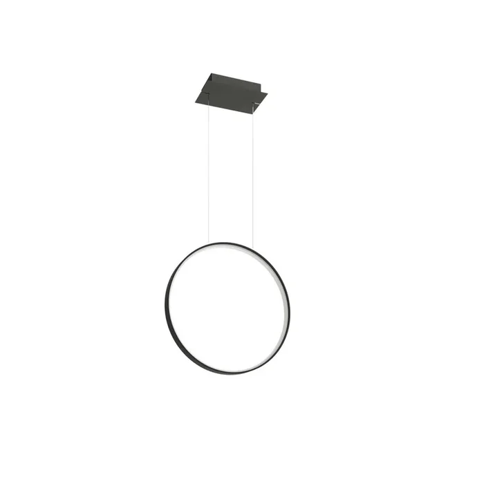 LED-Pendelleuchte RIO 55 schwarz 3000K