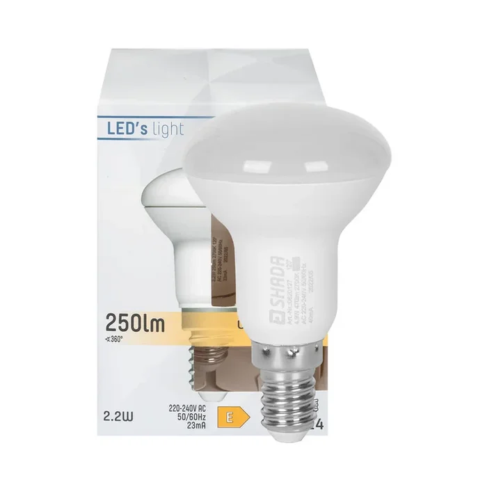 LED-Reflektorlampe 2,2W 250lm E14 2700K