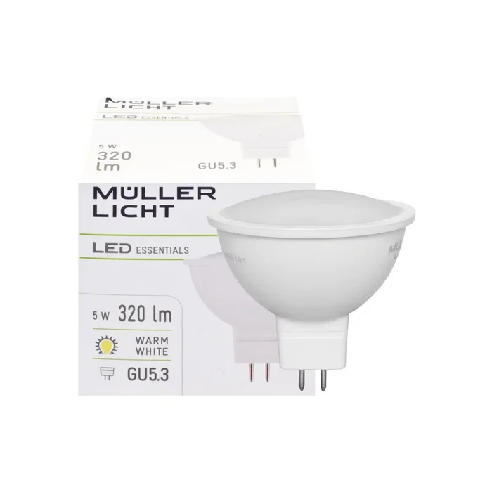 LED-Reflektorlampe MR16 GU5,3/12V/3W 230 lm 2700K