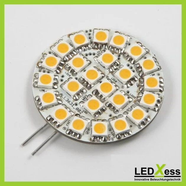 LED Retrofit G4 24x SMD 5050 grün