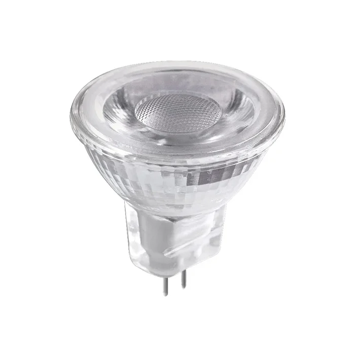 LED Stiftsockel-Reflektorlampe MR11, 12V DC, GU4, 3W 2700K 240lm 24�, optische Linse