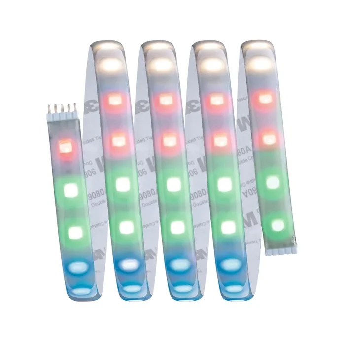 LED Strip Basis-Set MaxLED 500 ZIGBEE RGBW PROTECT COVER, IP44, 24V, Silber, verl�ngerbar, dimmbar, 150cm, 13.5W, Trafo 36VA